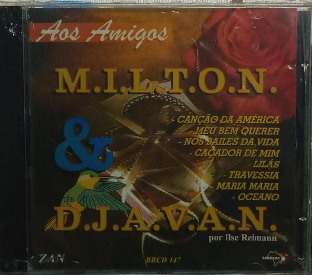 Imagem de CD Aos Amigos Milton e Djavan