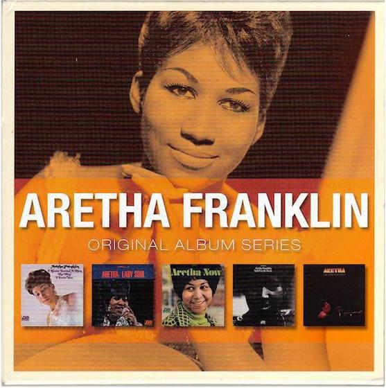 Imagem de Cd Aretha Franklin - Album Series (Box Com 5 Cds)