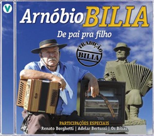 Imagem de Cd - Arnóbio Bilia  De Pai Pra Filho - Tradição Bilia