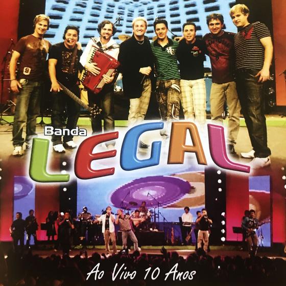 Imagem de Cd - Banda Legal - Ao Vivo 10 Anos