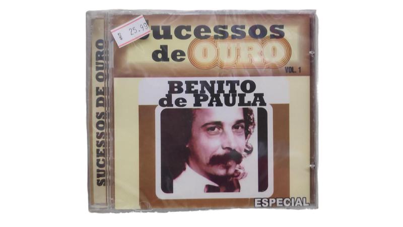 Imagem de cd benito de paula*/ sucessos de ouro vol.1