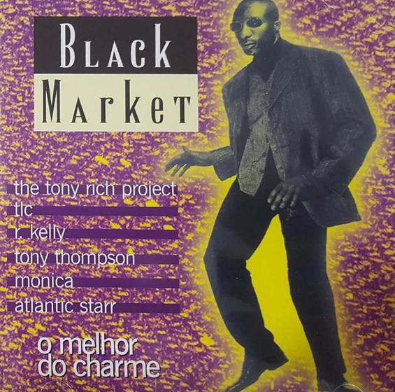 Imagem de Cd Black Market - O Melhor Do Charme