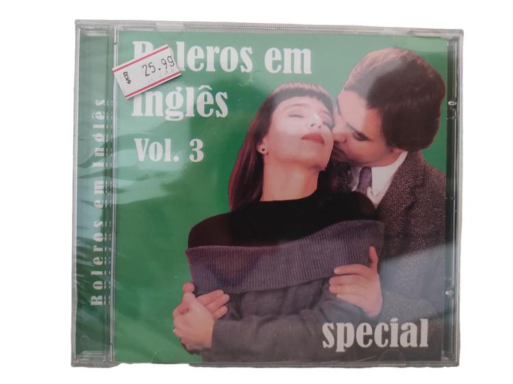 Imagem de cd boleros em ingles - vol.3