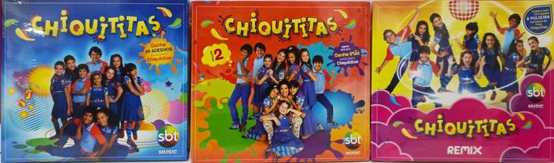 Imagem de Cd Chiquititas - Chiquititas / Remix e o Vol 2 - 3 CDS