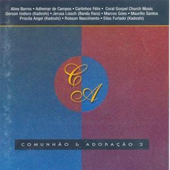 Imagem de CD Comunhão e Adoração Volume 2 (Bônus Play-Back) - Aliança