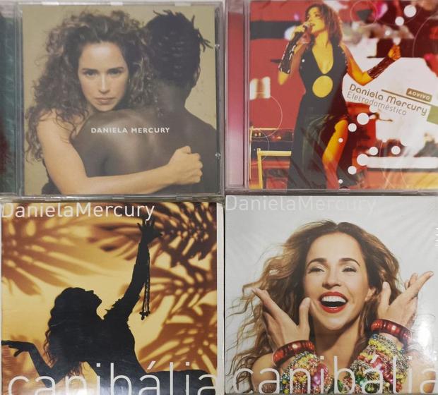 Imagem de CD Daniela Mercury (Kit Com 4 CDS)