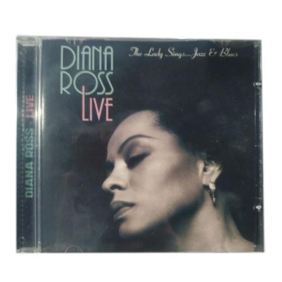 Imagem de Cd diana ross live the lady sings ...... jazz & blues