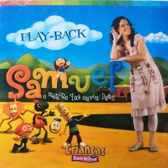 Imagem de CD Diante do Trono Crianças Play-Back Samuel O Menino - SOM LIVRE