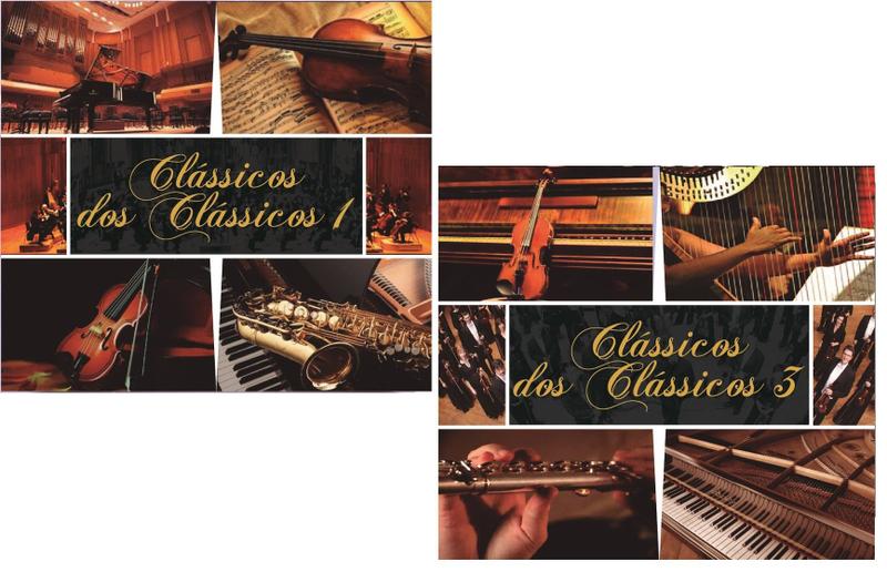 Imagem de CD Digipack Clássicos dos Clássicos Volume 1 + Volume 3