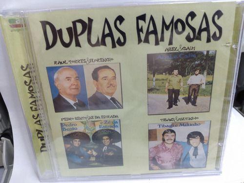 Imagem de Cd duplas famosas - raul torres e florencio - abel e caim -