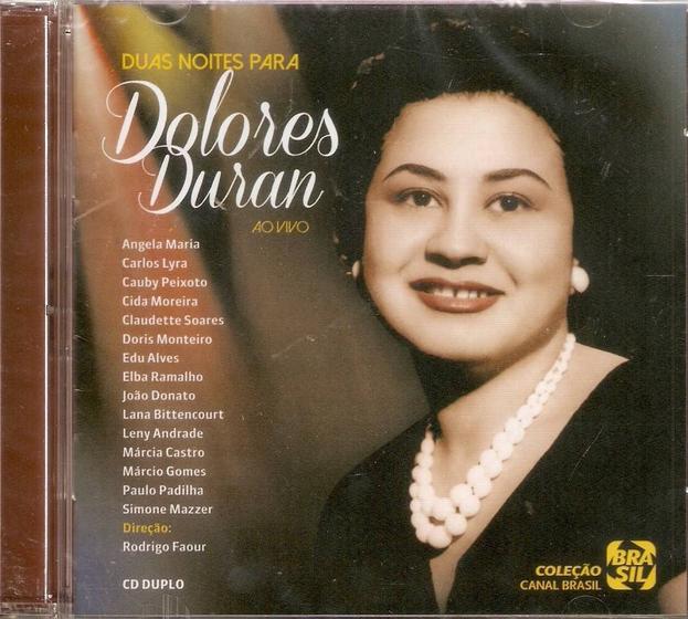 Imagem de Cd Duplo Dolores Duran - Duas Noite Para / Ao Vivo