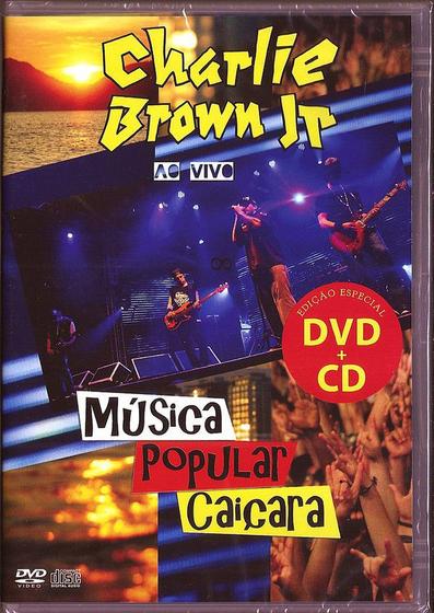 Imagem de CD + DVD Charlie Brown Jr - Ao vivo Música Popular Caiçara