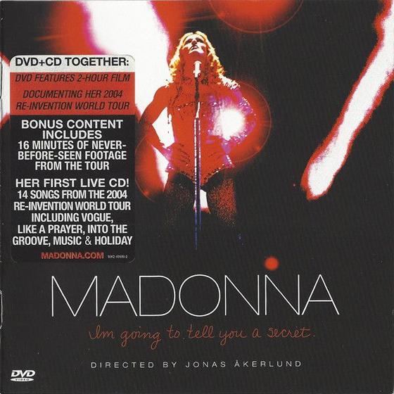 Imagem de CD + DVD Madonna Im Going To Tell You a Secret