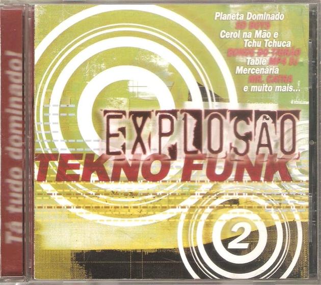 Imagem de cd explosao - tekno funk 2