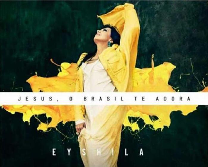 Imagem de CD Eyshila Jesus, o Brasil te Adora - Central Gospel
