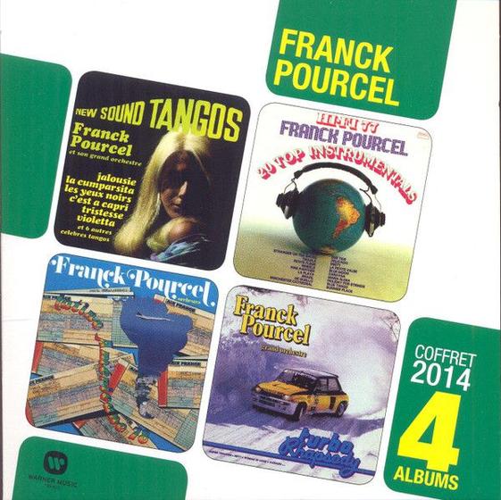 Imagem de CD Franck Pourcel  Coffret 2014 - 4 Albums (Digipack)