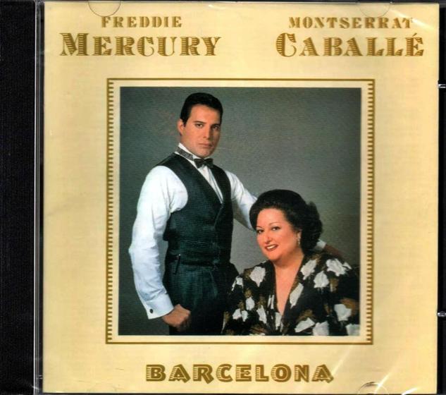 Imagem de Cd Freddie Mercury Montserrat Caballé Barcelona Novo - Globo Polydor