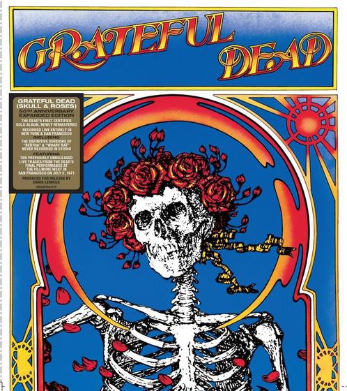 Imagem de Cd Grateful Dead - Skull & Roses (50Th Anniv- Duplo 2 Cds)