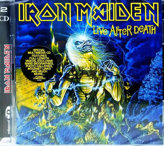 Imagem de Cd - Iron Maiden  Live After Death (Duplo Importado)