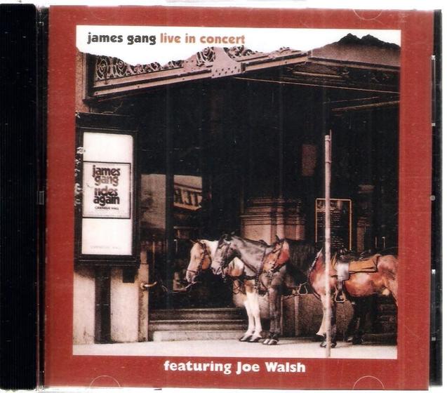 Imagem de Cd James Gang - Live In Concert Featuring Joe Walsh