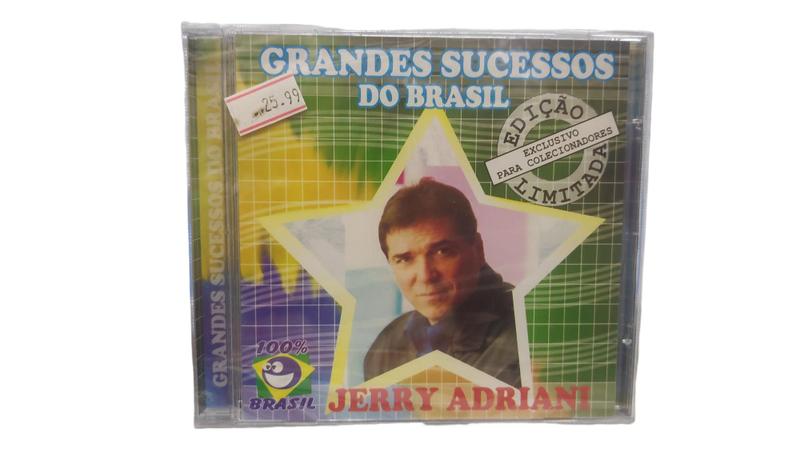 Imagem de cd jerry adriani*/ grandes sucessos do brasil