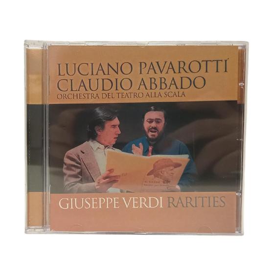 Imagem de Cd luciano pavarotti e claudio abbado rarities