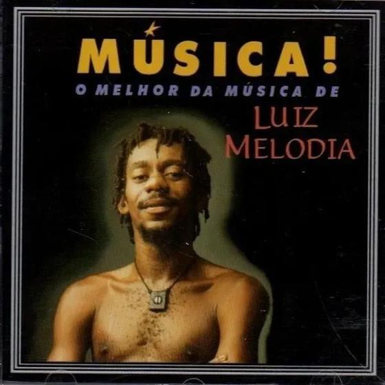 Imagem de CD Luiz Melodia Musica O Melhor da Música De Luiz Melodia