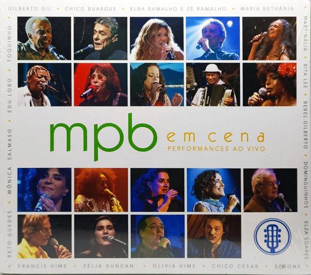 Imagem de CD MPB Em Cena - Performances Ao Vivo (Digipack) (Gil, Chico