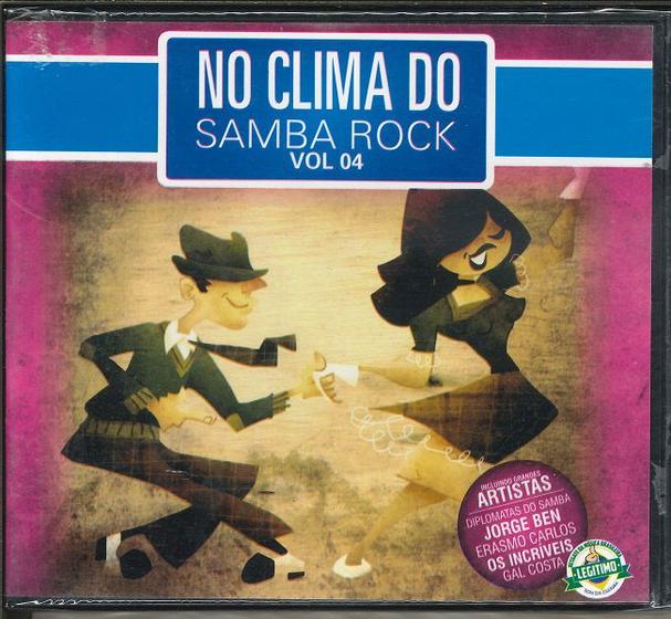 Imagem de CD No Clima do Samba Rock Volume 4