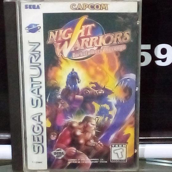 CD Original para Saturno Night Warriors Darkstalkers Revenge - Capcom ...