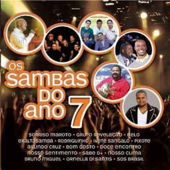 Imagem de Cd Os Sambas Do Ano 7 - Grupo Revelação/Exaltasamba E Outros