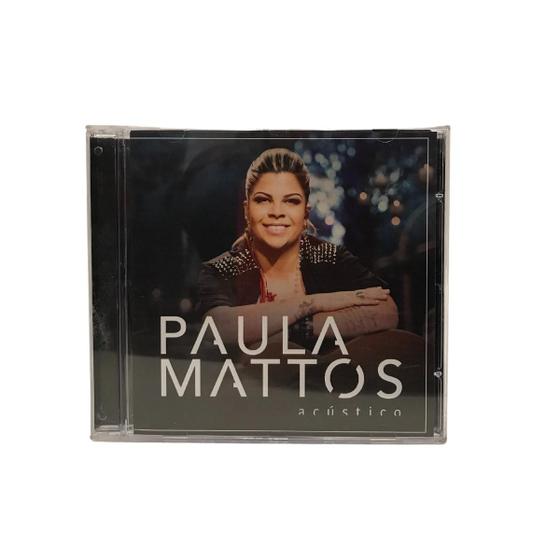 Imagem de Cd paula mattos acústico