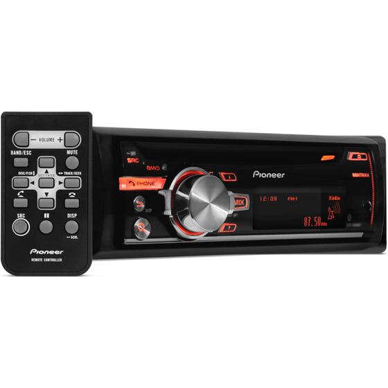 Imagem de CD Player Pioneer DEH-X8680BT Mixtrax Bluetooth iPod/iPhone Android USB SD