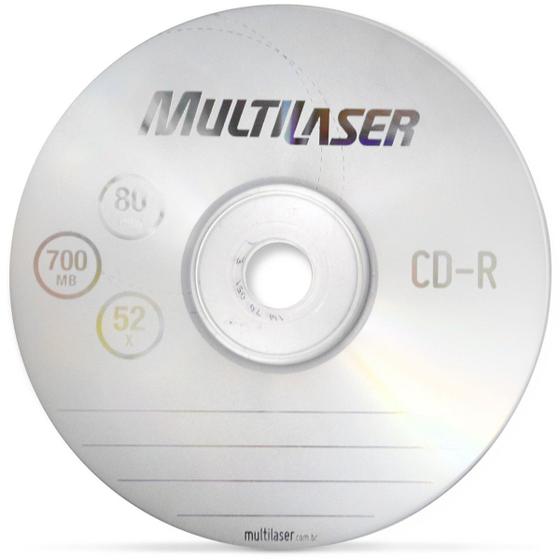 Imagem de Cd-r Multilaser Gravavel