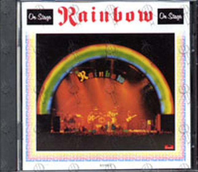Imagem de cd rainbow*/ on stage