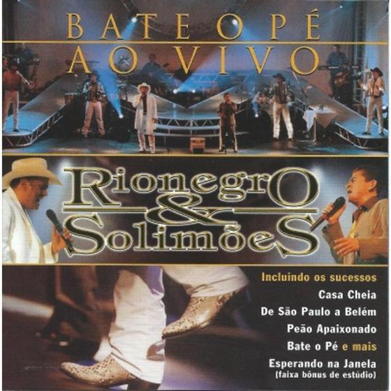 Imagem de CD Rionegro e Solimões - Bate o Pé Ao Vivo - Novodisc
