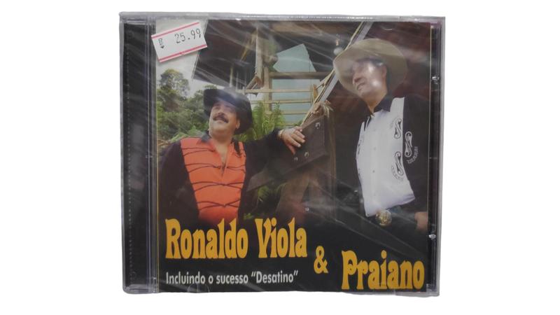 Imagem de cd ronaldo viola & praiano*/ desatino