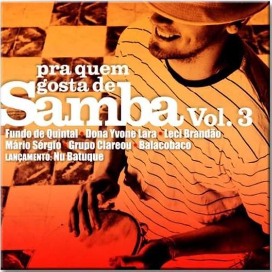 Imagem de CD Samba Vol. 3 - Fundo de Quintal, Leci Brandão