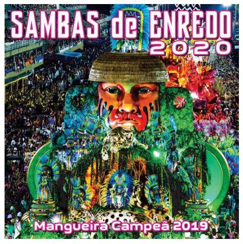 Imagem de CD Sambas de Enredo 2020 - Rio  (Mangueira Campeã 2019)