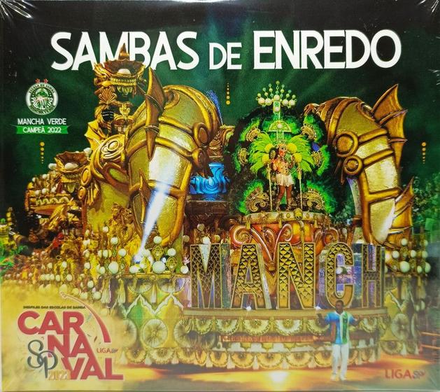 Imagem de Cd sambas enredo carnaval sp 2023  (digipack triplo)