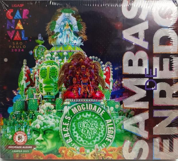 Imagem de Cd Sambas Enredo Carnaval SP 2024 (Cd Triplo  Digipack)