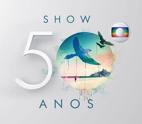 Imagem de Cd show 50 anos da rede globo