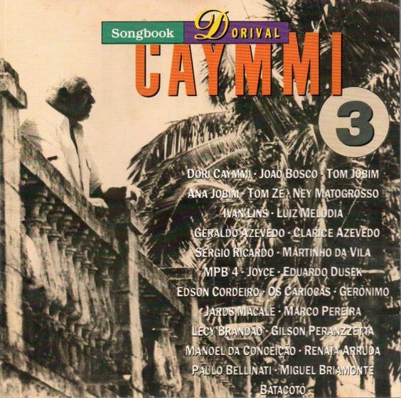Imagem de Cd songbook: dorival caymmi v.03