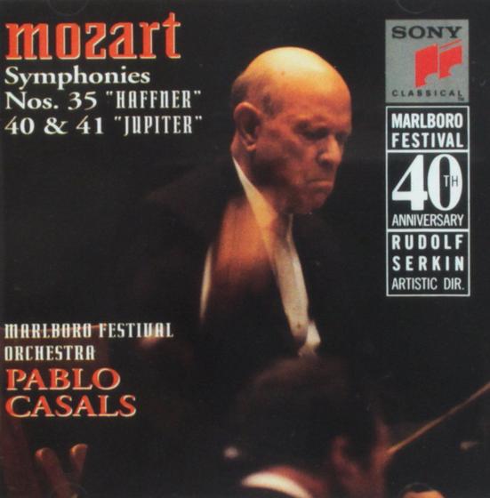 Imagem de CD Sony Mozart: Sinfonias 35 Haffner 40 e 41 (Festival de Marlboro)