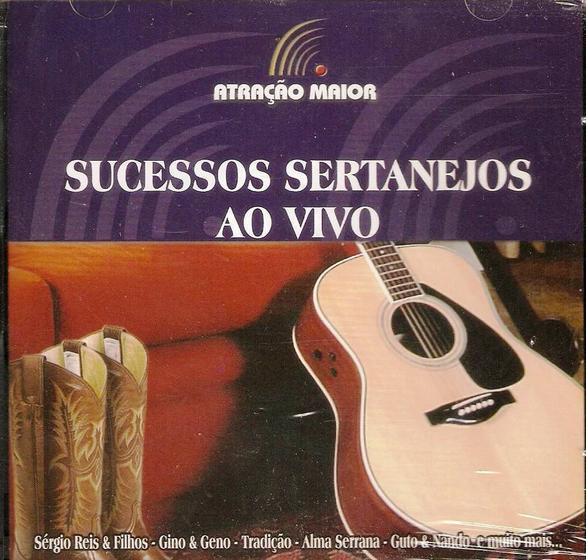 Imagem de CD Sucessos Sertanejos - Ao Vivo