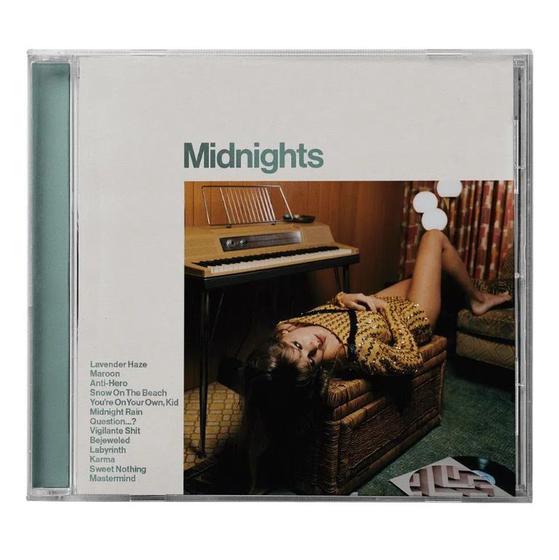 Imagem de Cd Taylor Swift - Midnights Jade Green Edition