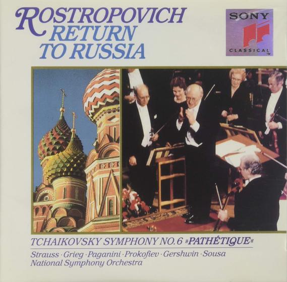 Imagem de CD Tchaikovsky Symphony No. 6, Pathetique (Retorno à Rússia)