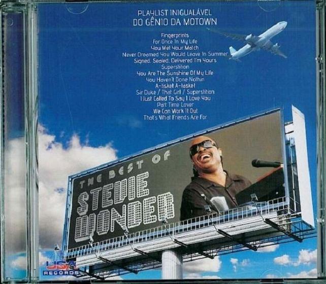Imagem de CD The Best Of Stevie Wonder