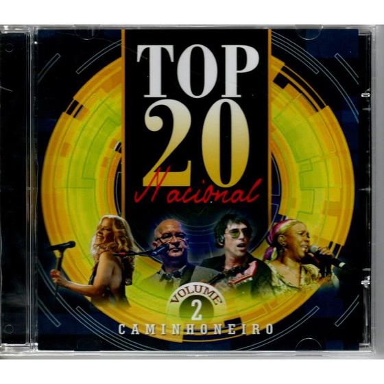 Imagem de CD Top 20 Nacionais VOL 2 - Caminhoneiro - BIG PIG MUSIC