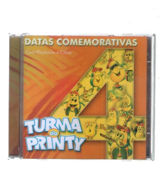 Imagem de Cd Turma Do Printy - Datas Comemorativas Vol. 4